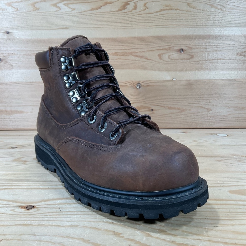 Cabela’s Leather Goretex Insulated Hunting Boots Men's 7 M Brown Ankle 81501